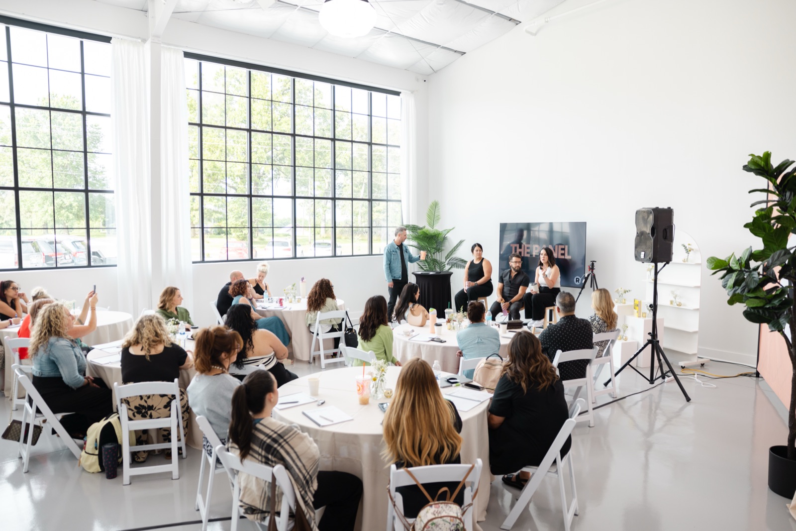 Shower event in the Flagship studio